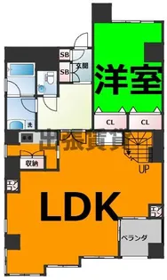 バードヒル伏見【4階】の間取り