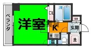 シーガル池下【3階】の間取り