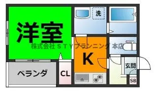 メゾン・ド・ボヌール名古屋【2階】の間取り