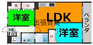 La Belle Glycin【2階】の間取り