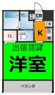 マーブルワン【1階】の間取り