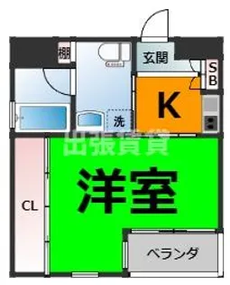 GRAN DUKE代官町【14階】の間取り