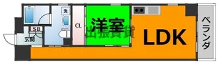 ザ・テラス丸の内【4階】の間取り