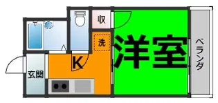 タウニー浪打【1階】の間取り