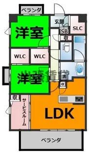 Gran Monsilva【6階】の間取り