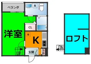VIVACE【1階】の間取り
