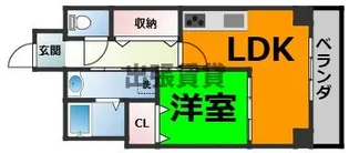 グランドハイツ豊山II【2階】の間取り