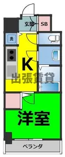 S-RESIDENCE志賀本通【3階】の間取り