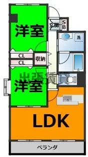 URBAN STAGE 春日井【4階】の間取り