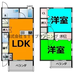 ライフステージ本郷【2階】の間取り