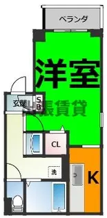 ルミエール大曽根【1階】の間取り