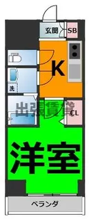 エスプレイス上前津レガシー【3階】の間取り