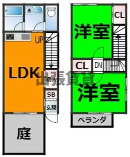 アプトエーデルワイス【1階】の間取り