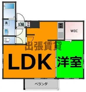 Cherim築地口【3階】の間取り