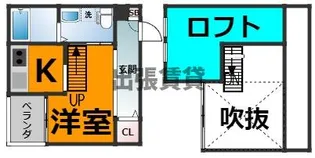 ベーセーベージェー【2階】の間取り