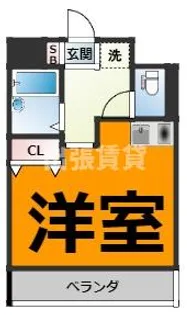 ドール新栄【7階】の間取り