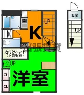 レオパレスyou【1階】の間取り