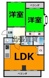 スフィアMIE【1階】の間取り