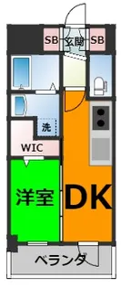 エステムコート名古屋サウスネクスト【4階】の間取り