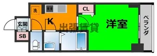 SHOKEN Residence 名古屋〈太閤通〉【11階】の間取り