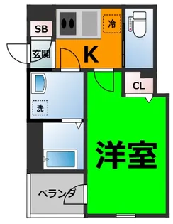 Varme黄金【1階】の間取り