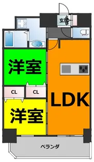 アドバンス名古屋シュテルン【13階】の間取り