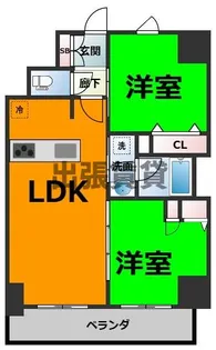 S-RESIDENCE高岳arden【9階】の間取り