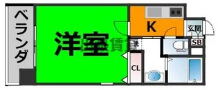 THE BRICKS【9階】の間取り