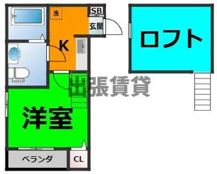 NST上小田井【2階】の間取り