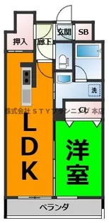 アースグランデ泉【10階】の間取り
