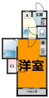 サンシティ庄内【6階】の間取り