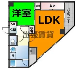 EISHO BUILDING【2階】の間取り