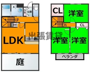 RSマ・メゾン加藤【1階】の間取り