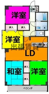 ラシエールR&I【3階】の間取り