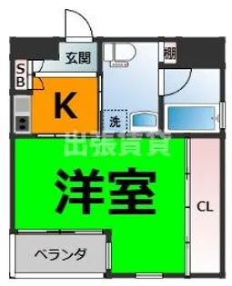 GRAN DUKE代官町【3階】の間取り