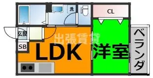 ルミエール新堀町【1階】の間取り