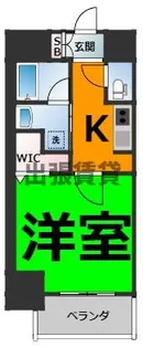 S-RESIDENCE今池駅前【7階】の間取り