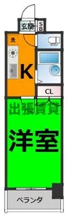 シティライフ港陽【2階】の間取り
