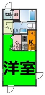 Branche御器所【1階】の間取り