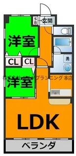 メープルコート【3階】の間取り