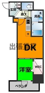 CREST TAPP東別院【11階】の間取り