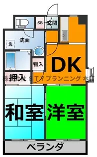 エレガントパレス守山【7階】の間取り