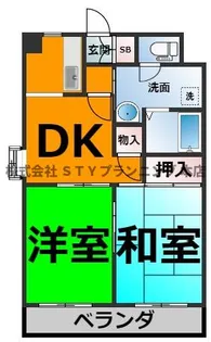 エレガントパレス守山【7階】の間取り