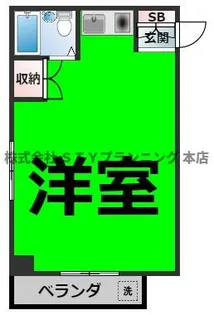 エポック一社【5階】の間取り