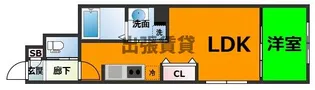 LUORE黒川EAST【2階】の間取り