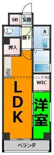 フォルティス今池【8階】の間取り