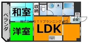 アモール高針【3階】の間取り
