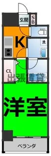 カメリア丸の内【3階】の間取り