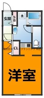 クレストタップ名古屋ウエスト【3階】の間取り