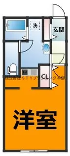 クレストタップ名古屋ウエスト【2階】の間取り